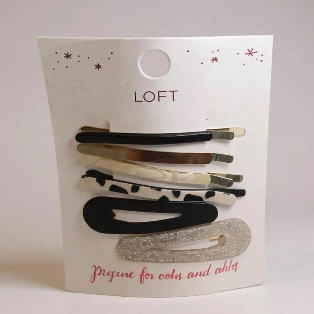 ❄️ LOFT | Neutral Bobby Pin Collection 6 Piece Pack